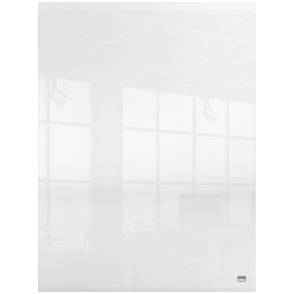 Mini Pizarra De Acrílico Transparente Nobo De Escritorio O De Pared De 600X450 Mm Transparente