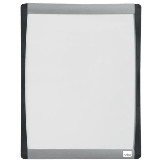 Mini Pizarra Magnética Nobo Con Marco Arqueado 215X280 Mm Blanco