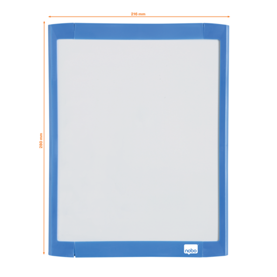 Mini Pizarra Magnética Nobo Con Marco De Color 216X280 Mm Surtidos