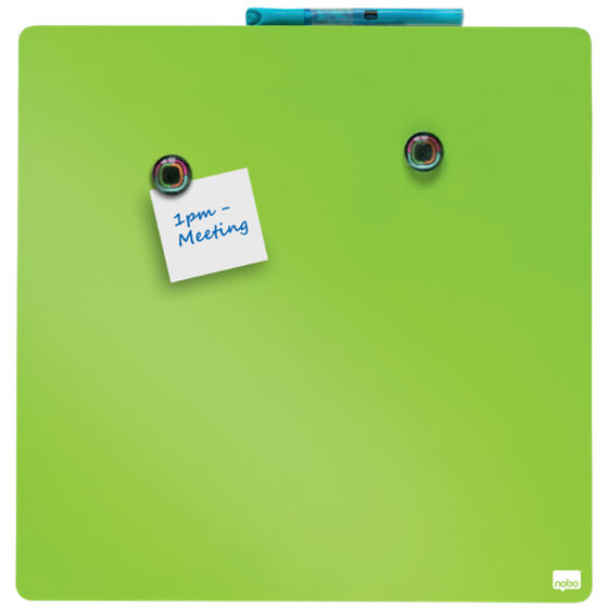 Mini Pizarra Magnética Tile Nobo 360Mmx360Mm Blanco