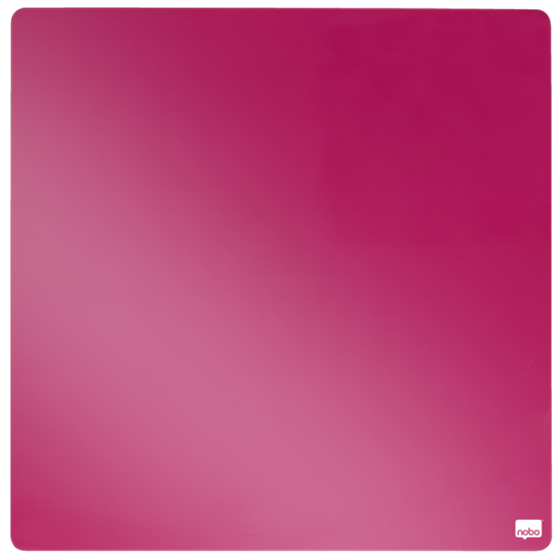 Mini Pizarra Magnética Tile Nobo 360Mmx360Mm Fucsia