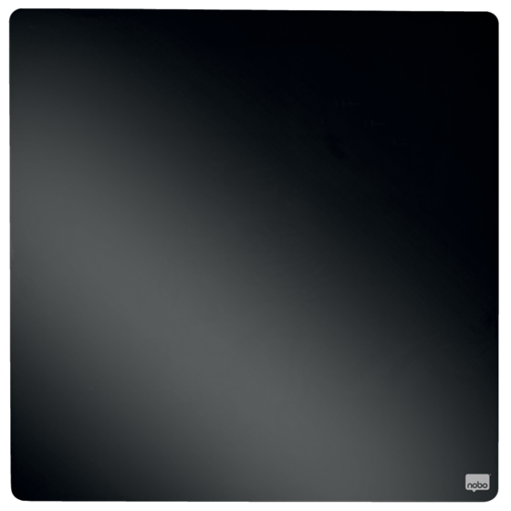 Mini Pizarra Magnética Tile Nobo 360Mmx360Mm Negro