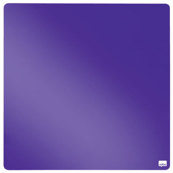 Mini Pizarra Magnética Tile Nobo 360Mmx360Mm Violeta