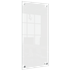 Panel De Pizarra Blanca De Cristal Pequeño Nobo 300X600 Mm Blanco