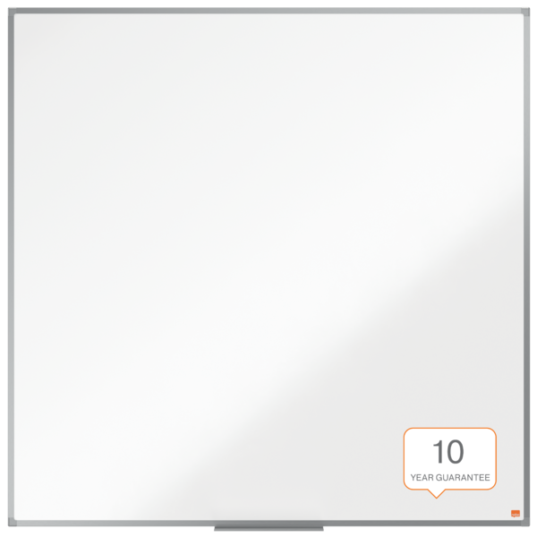 Pizarra Blanca De Melamina Nobo Essence 1200X1200Mm Blanco
