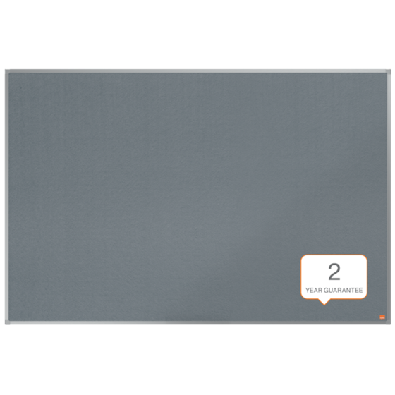 Pizarra Blanca De Melamina Nobo Essence 1500X1200Mm Gris