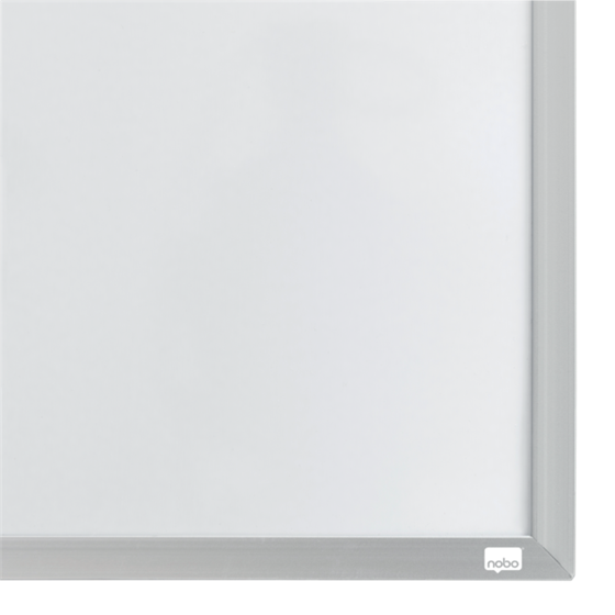 Pizarra Blanca Magnética Pequeña Nobo Con Marco De Aluminio De 585X430 Mm Blanco