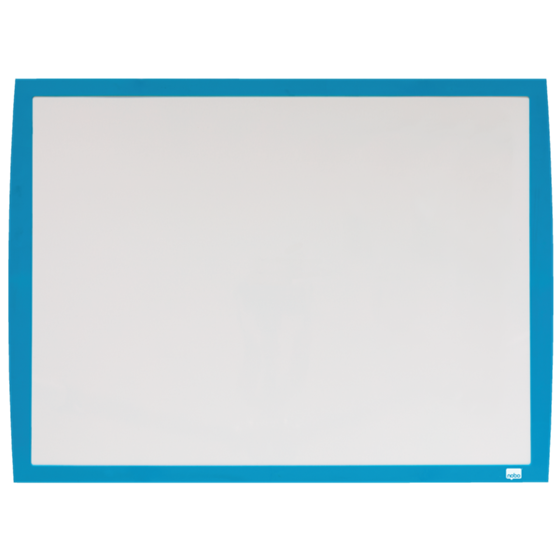 Pizarra Blanca Magnética Pequeña Nobo De 585X430 Mm Azul