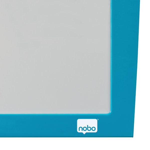 Pizarra Blanca Magnética Pequeña Nobo De 585X430 Mm Azul