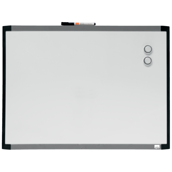Pizarra Blanca Magnética Pequeña Nobo De 585X430 Mm Blanco