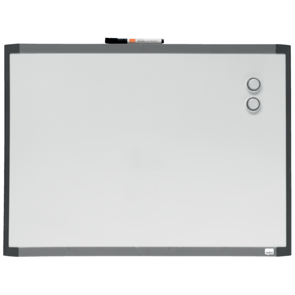 Pizarra Blanca Magnética Pequeña Nobo De 585X430 Mm Blanco