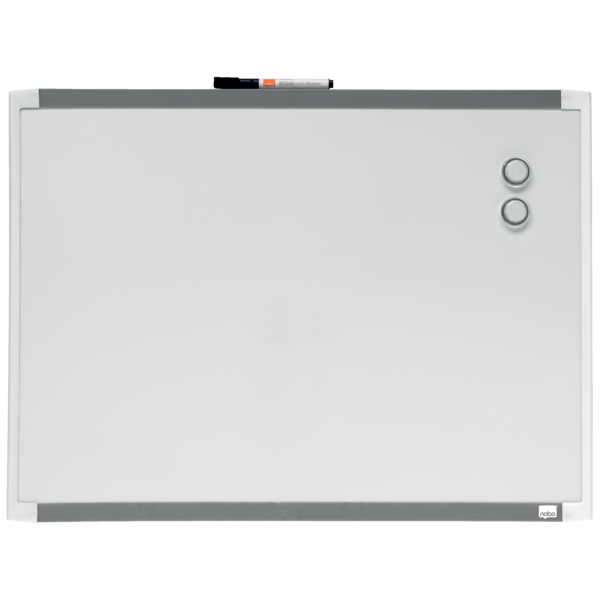 Pizarra Blanca Magnética Pequeña Nobo De 585X430 Mm Blanco