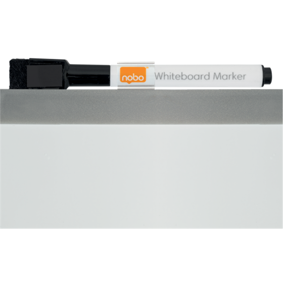 Pizarra Blanca Magnética Pequeña Nobo De 585X430 Mm Blanco