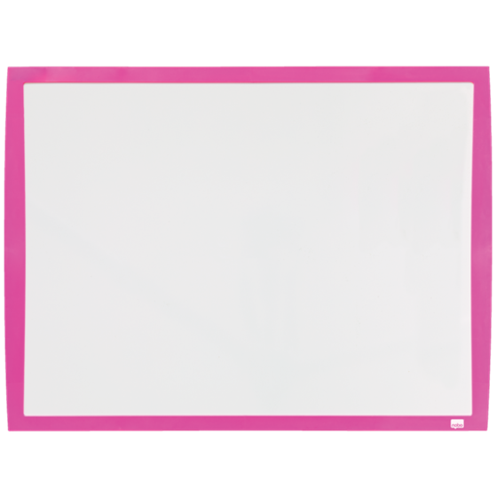 Pizarra Blanca Magnética Pequeña Nobo De 585X430 Mm Fucsia