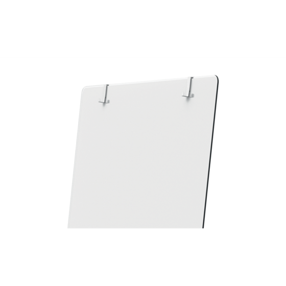 Pizarra Caballete Móvil De Cristal Blanco Brillante Nobo Blanco Brillante