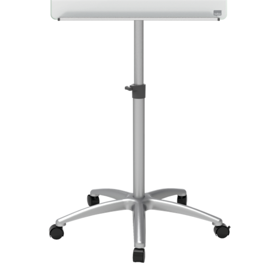 Pizarra Caballete Móvil De Cristal Blanco Brillante Nobo Blanco Brillante