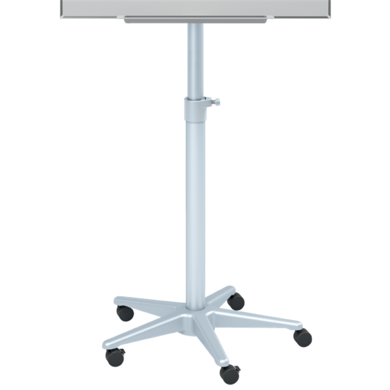 Pizarra Conferencia Móvil Acero Lacado Impression Pro Nobo Blanco