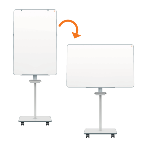 Pizarra De Conferencia Nobo Move&Meet 680X1040Mm Blanco