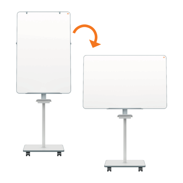 Pizarra De Conferencia Nobo Move&Meet 680X1040Mm Blanco