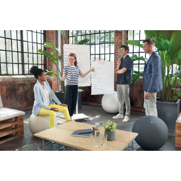 Pizarra De Conferencia Nobo Move&Meet 680X1040Mm Blanco