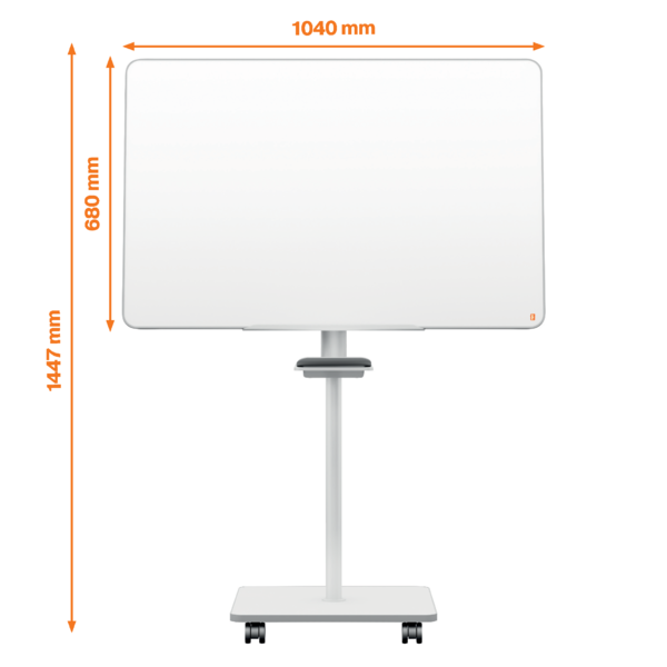 Pizarra De Conferencia Nobo Move&Meet 680X1040Mm Blanco