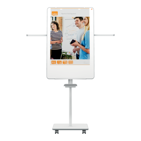 Pizarra De Conferencia Nobo Move&Meet 680X1040Mm Blanco
