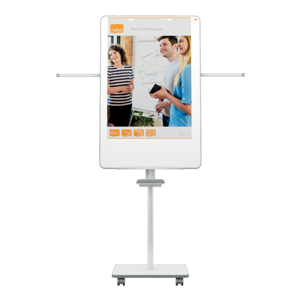 Pizarra De Conferencia Nobo Move&Meet 680X1040Mm Blanco