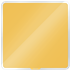 Pizarra De Cristal Magnético Leitz Cosy 450X450 Mm Amarillo Cálido