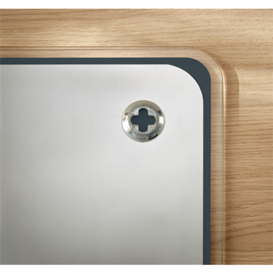 Pizarra De Cristal Magnético Leitz Cosy 600X400 Mm Gris Terciopelo