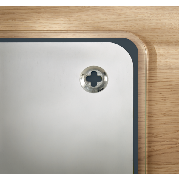 Pizarra De Cristal Magnético Leitz Cosy 600X400 Mm Gris Terciopelo