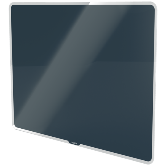 Pizarra De Cristal Magnético Leitz Cosy 600X400 Mm Gris Terciopelo