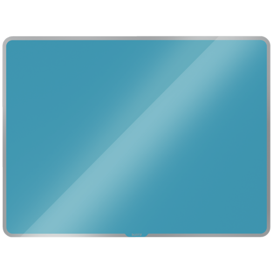 Pizarra De Cristal Magnético Leitz Cosy 800X600 Mm Azul Calma