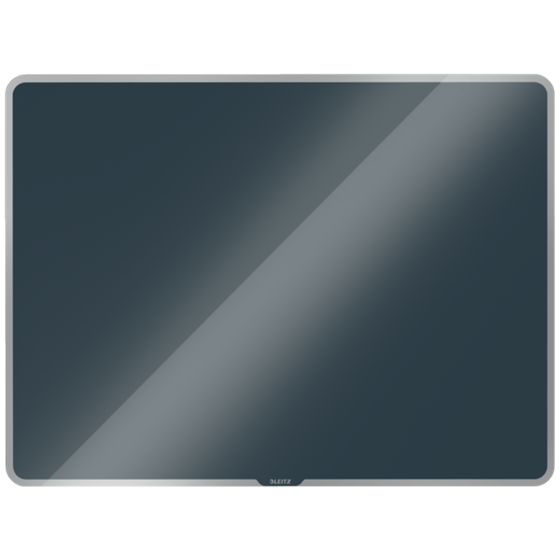 Pizarra De Cristal Magnético Leitz Cosy 800X600 Mm Gris Terciopelo