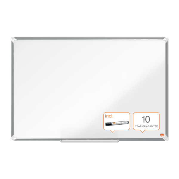 Pizarra De Melamina Nobo Premium Plus De 900X600Mm Blanco