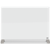 Pizarra De Sobremesa De Cristal Magnético De 600X430 Mm De Nobo Blanco Brillante