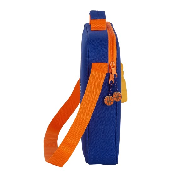 Cartera Extraescolar VALENCIA BASKET 38 x 28 x 6 cm.
