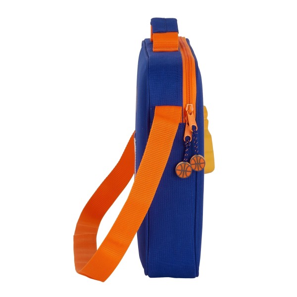 Cartera Extraescolar VALENCIA BASKET 38 x 28 x 6 cm.