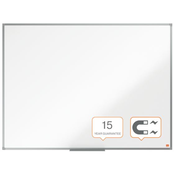 Pizarra Magnética De Acero Nobo Essence 1200X900Mm Blanco