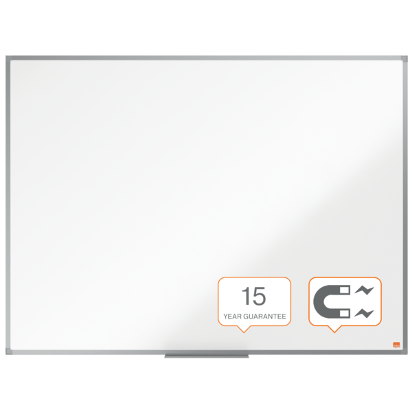 Pizarra Magnética De Acero Nobo Essence 1200X900Mm Blanco