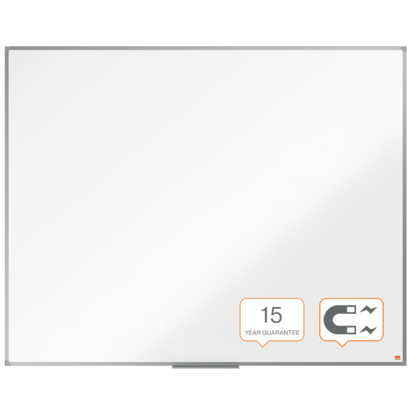 Pizarra Magnética De Acero Nobo Essence 1500X1200Mm Blanco