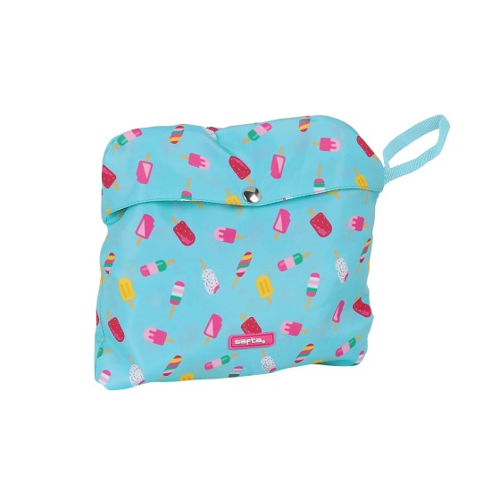 Mochila Plegable SAFTA Ice Cream 29 x 41 x 12 cm.