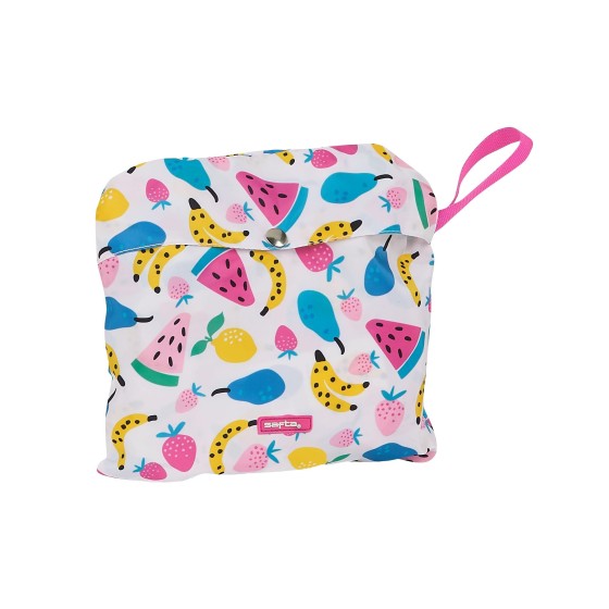 Mochila Plegable SAFTA Fruits 29 x 41 x 12 cm.
