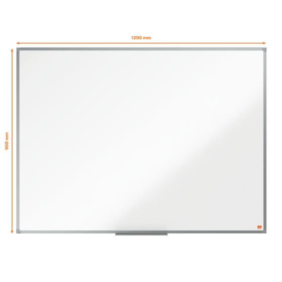 Pizarra Magnética De Acero Vitrificado Nobo Essence 1200X900Mm Blanco