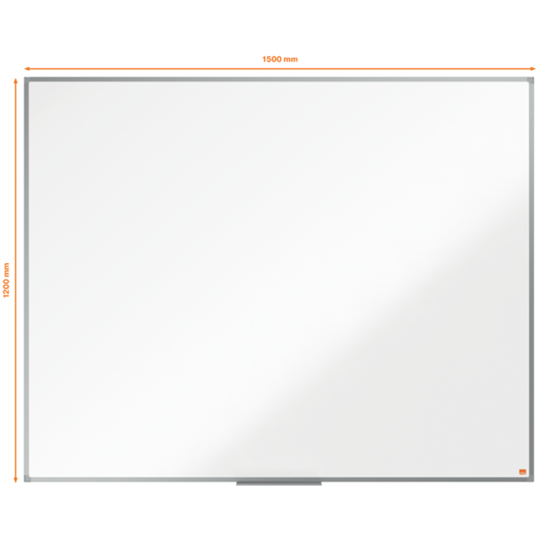 Pizarra Magnética De Acero Vitrificado Nobo Essence 1500X1200Mm Blanco