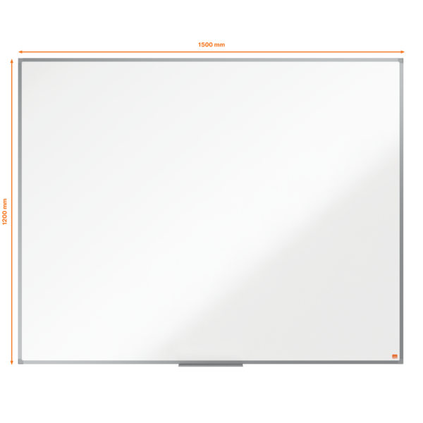 Pizarra Magnética De Acero Vitrificado Nobo Essence 1500X1200Mm Blanco