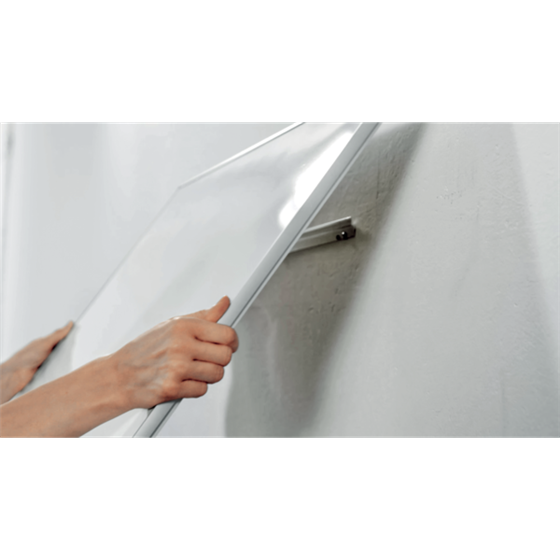 Pizarra Magnética De Acero Vitrificado Nobo Impression Pro De 1200X900 Mm Blanco