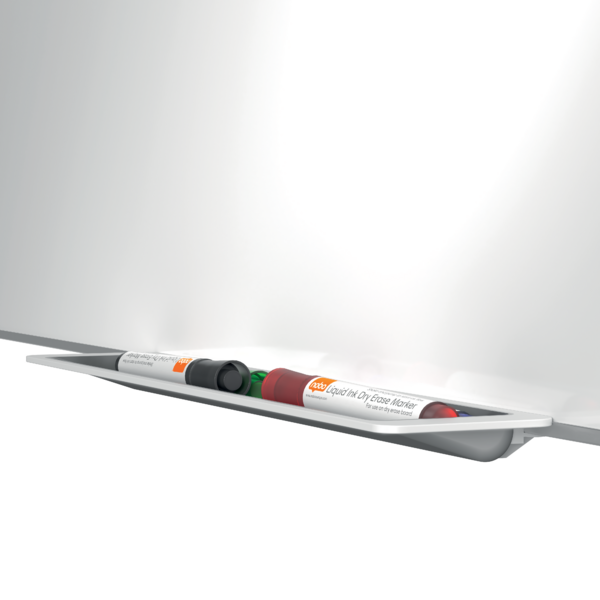 Pizarra Magnética De Acero Vitrificado Nobo Impression Pro De 2400X1200 Mm Blanco