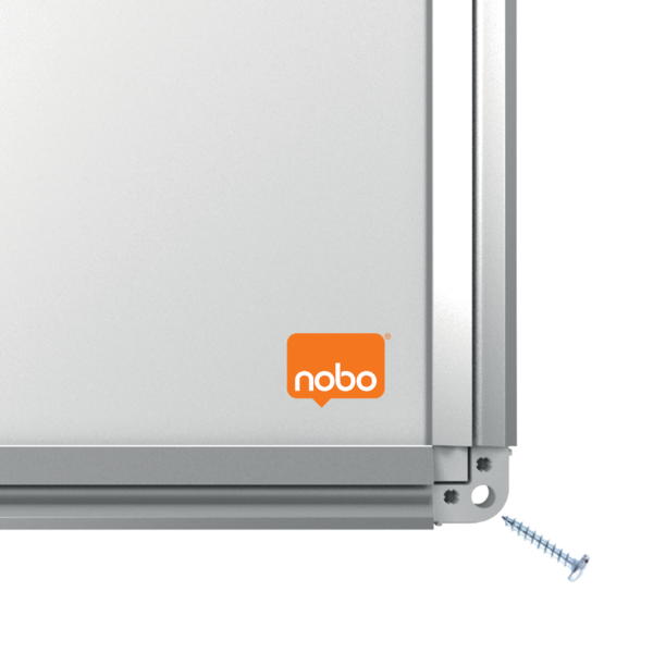 Pizarra Magnética De Acero Vitrificado Nobo Premium Plus De 900X600Mm Blanco