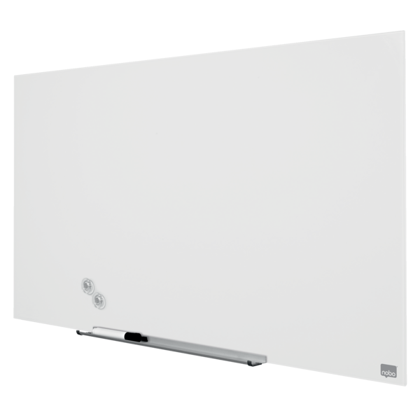 Pizarra Magnética De Cristal Nobo Impression Pro De 1000X560Mm Blanco Brillante
