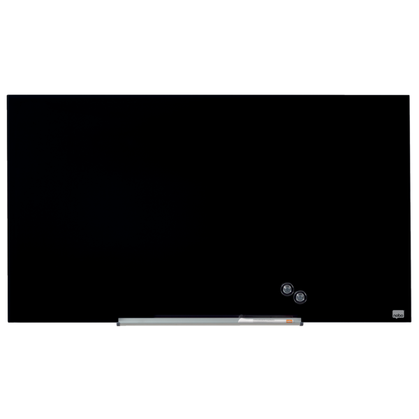 Pizarra Magnética De Cristal Nobo Impression Pro De 1000X560Mm Negro